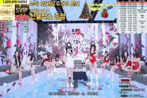 恳请哥哥们观看的骚气圣诞节♥多人献身  背景图片