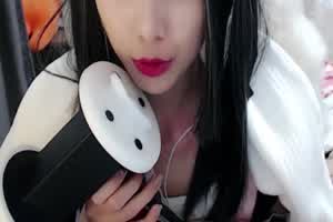 asmr中文音声 cosplay小宝贝舔耳飨宴  背景图片