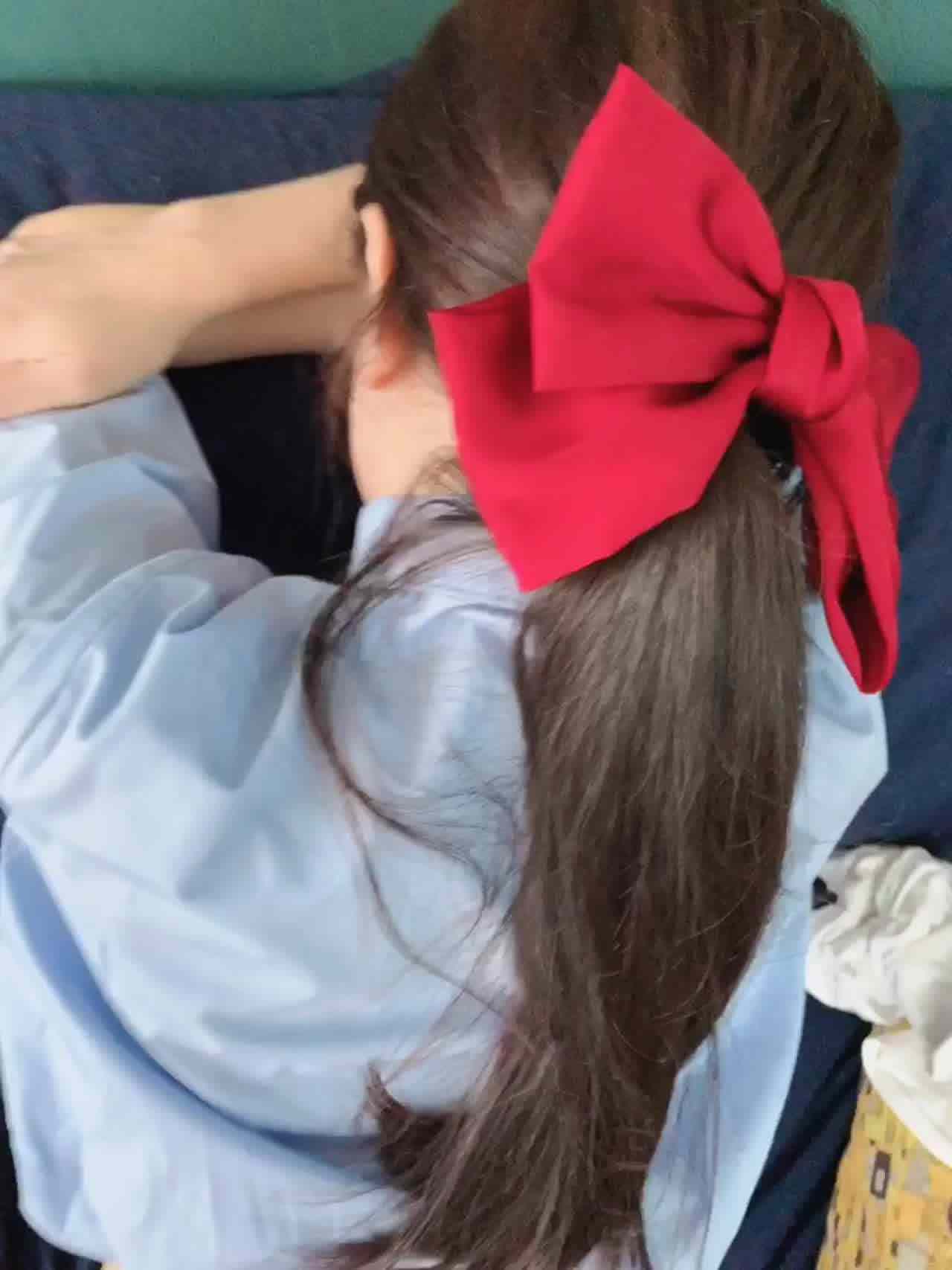  最近非常火的91女神 不见星空 绑着可爱蝴蝶结背后入 的剧照9